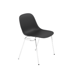 Muuto Fiber Side Chair A Base With Linking Device And Felt Glides--2