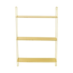 BLOOMINGVILLE LAYLA SHELF, BRASS, STEEL--0