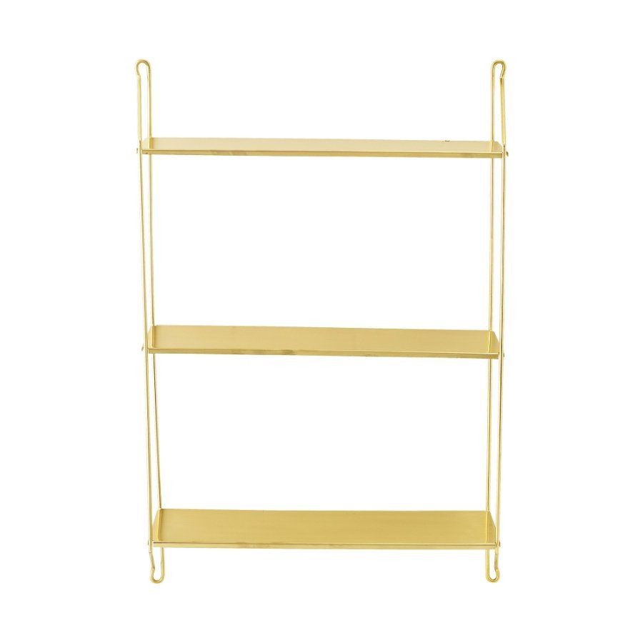 BLOOMINGVILLE LAYLA SHELF, BRASS, STEEL--0