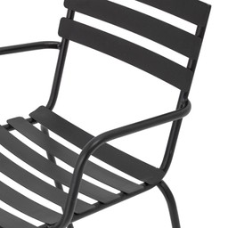 BLOOMINGVILLE MONSI DINING CHAIR, BLACK, GALVANIZED IRON--6