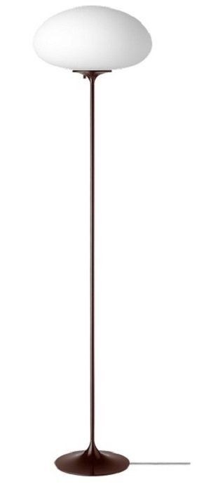 GUBI STEMLITE FLOOR LAMP - 150 H - Black Red--1