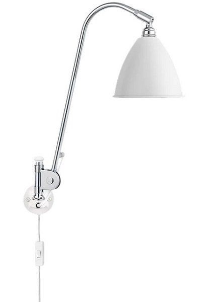 GUBI BL6 WALL LAMP - Chrome - Soft White Semi Matt--4