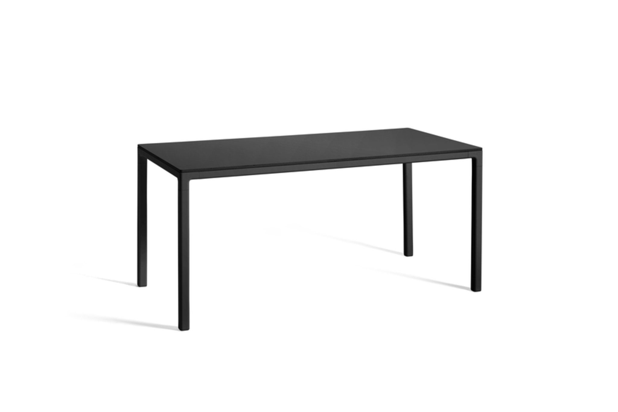 HAY T12 Tisch rechteckig schwarz 160x80cm--1