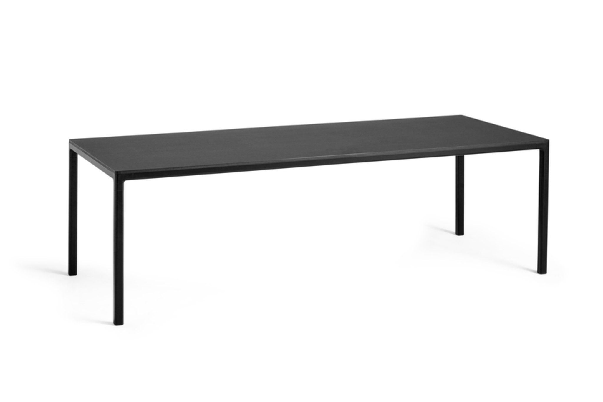 HAY T12 Tisch rechteckig schwarz 250x95cm--3