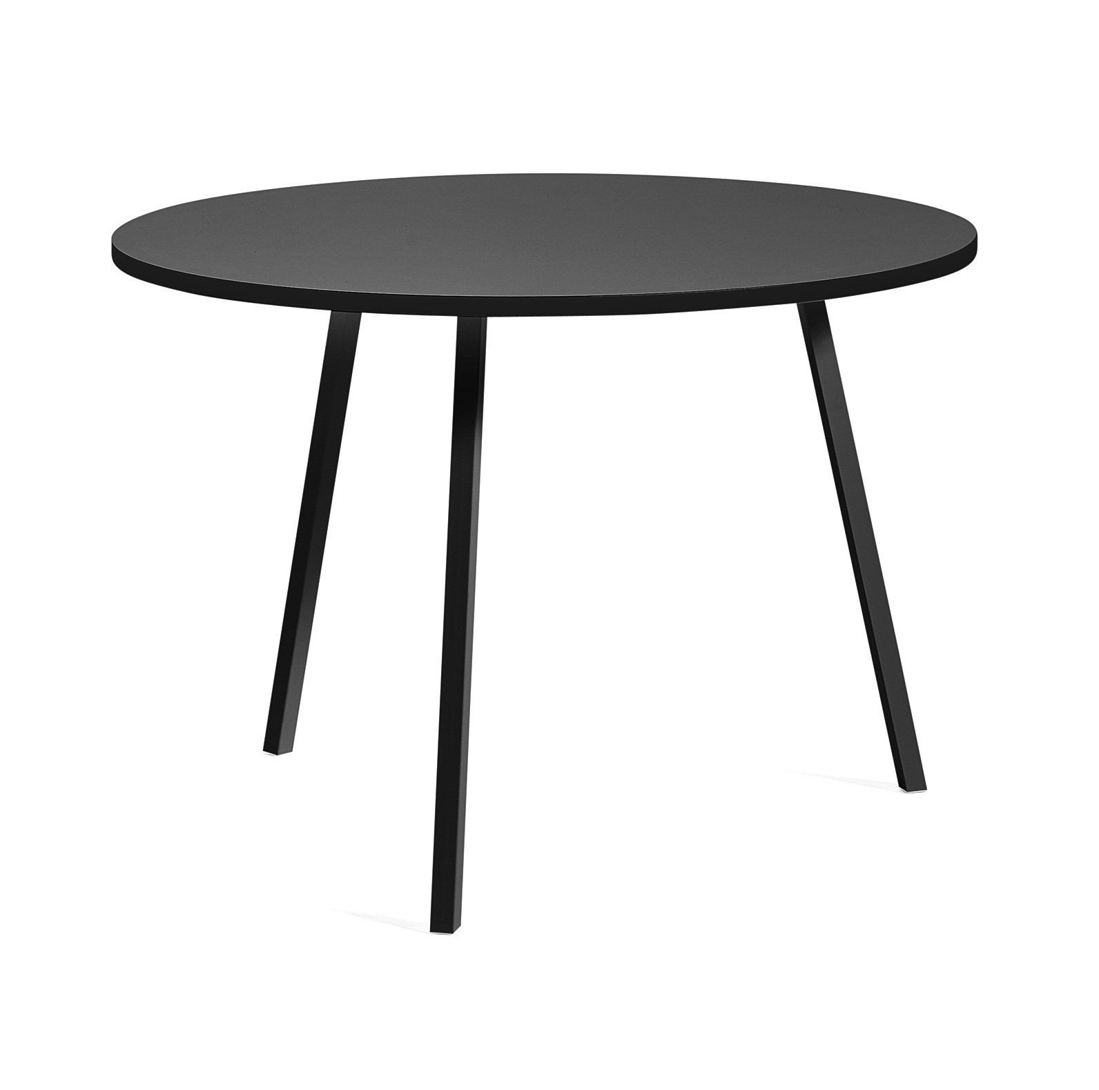 Hay Loop Stand Round - Black Linoleum Ø105 X H74 --0