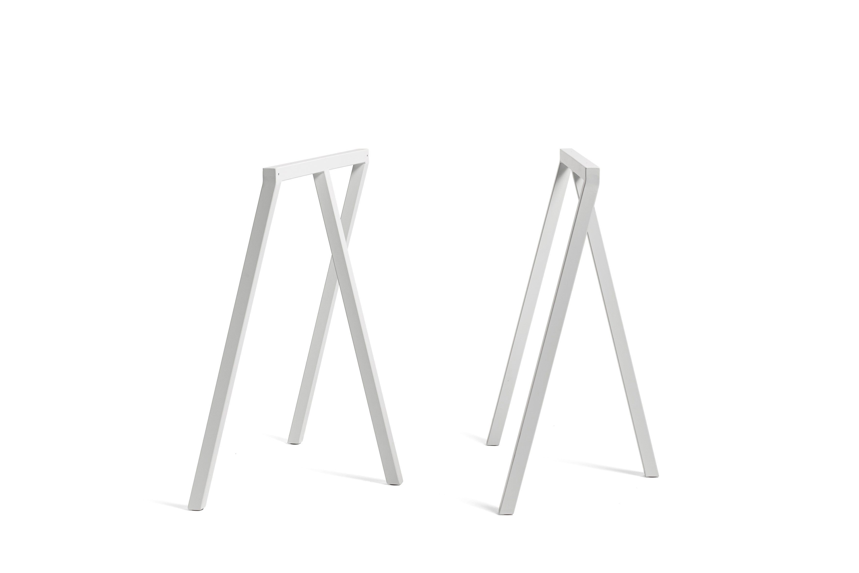 Hay Loop Stand Frame Tischböcke weiss - Höhe 72cm--2