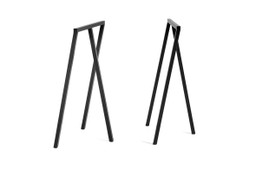 Hay Loop Stand Frame Tischböcke schwarz - Höhe 95cm--1