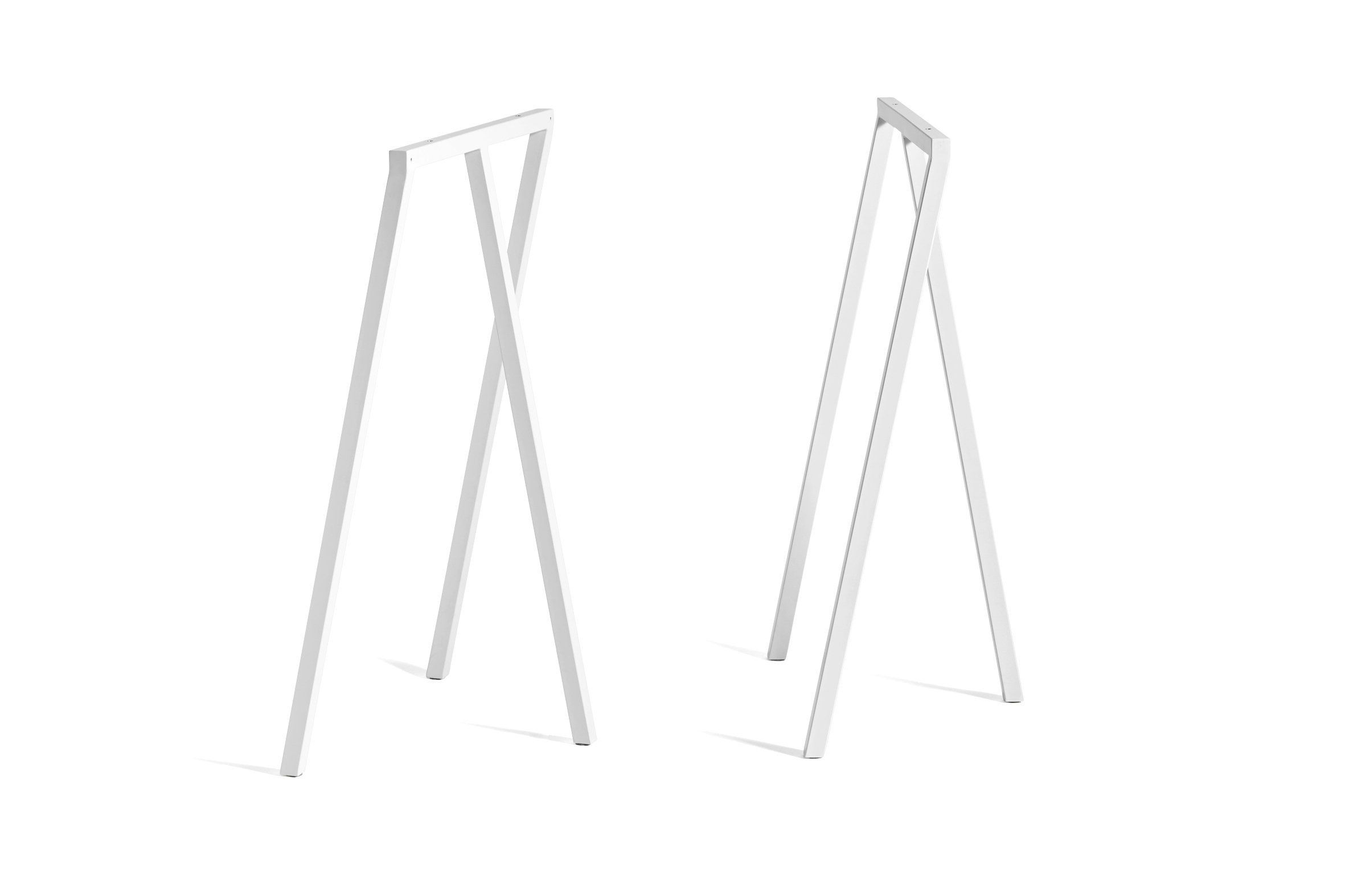 Hay Loop Stand Frame Tischböcke weiss - Höhe 95cm--3