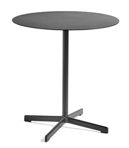 Hay Neu Table Low Round - Gartentisch Rund - Ø70 x H40 - Anthracite Powder Coated--3