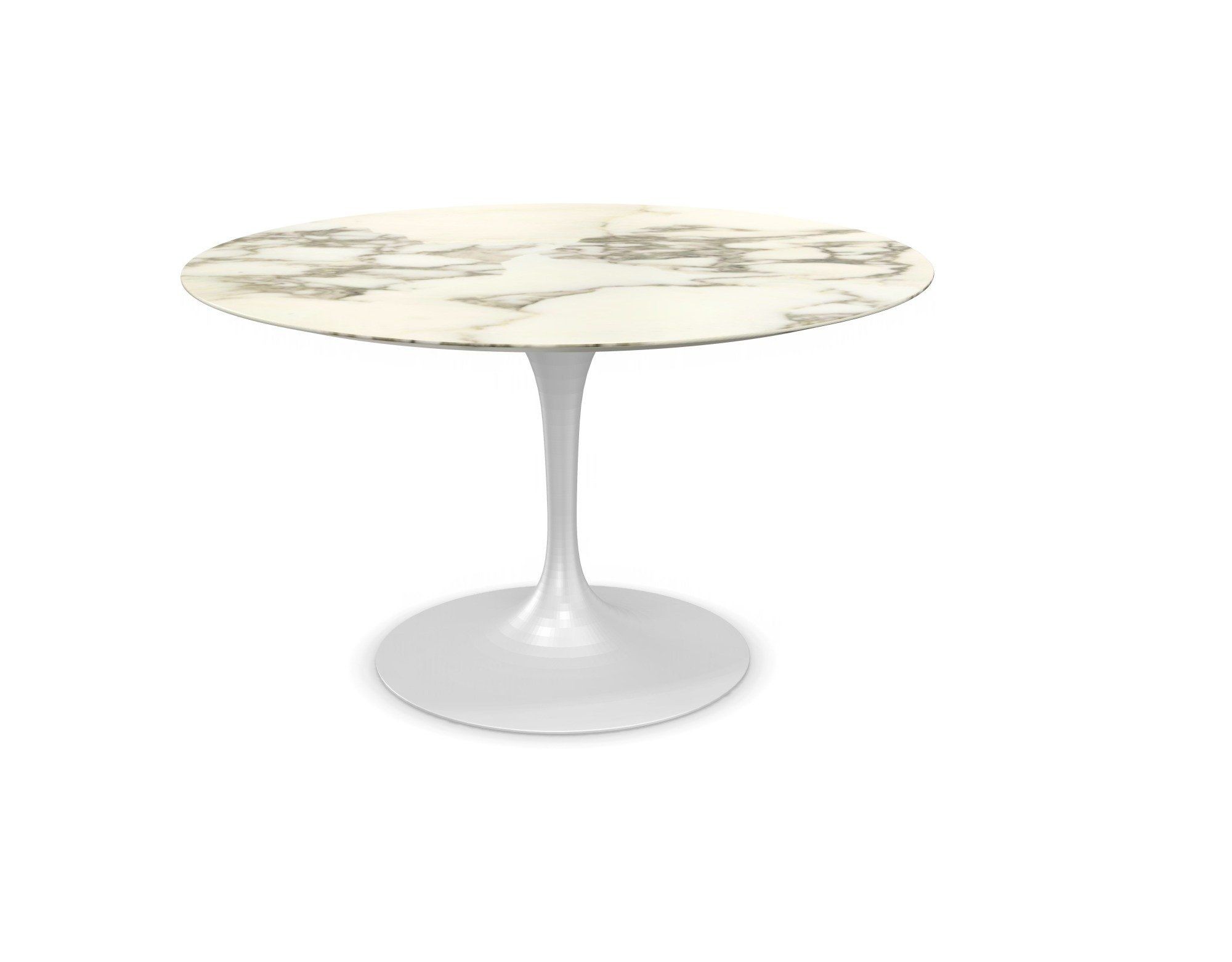 Knoll International Saarinen Dining Table, Ø 120 cm - Marmor Arabescato --2