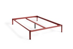 HAY Connect Bed - Bettgestell - 140 x 200 cm - Maroon red--3