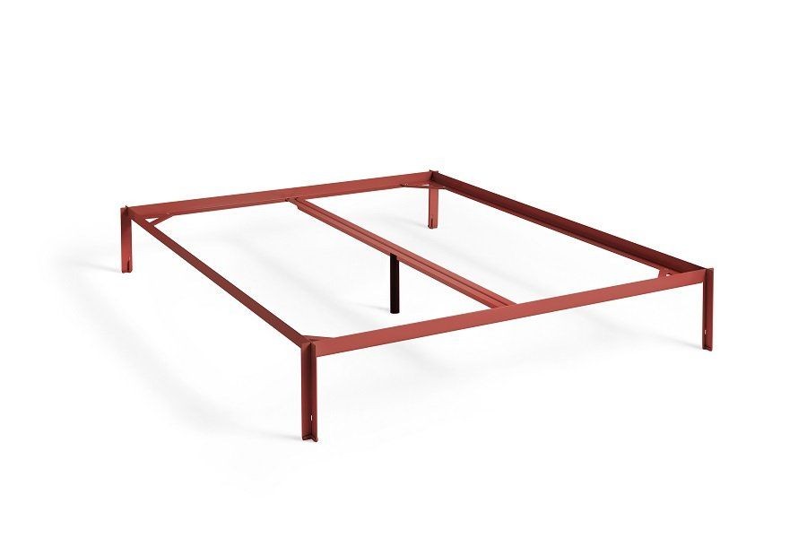 HAY Connect Bed - Bettgestell - 160 x 200 cm - Maroon red--7