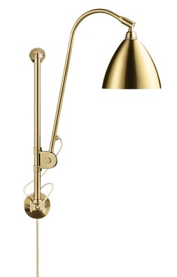 Gubi Bestlite BL5 Wall lamp - all brass -   Brass / Shiny Brass--0