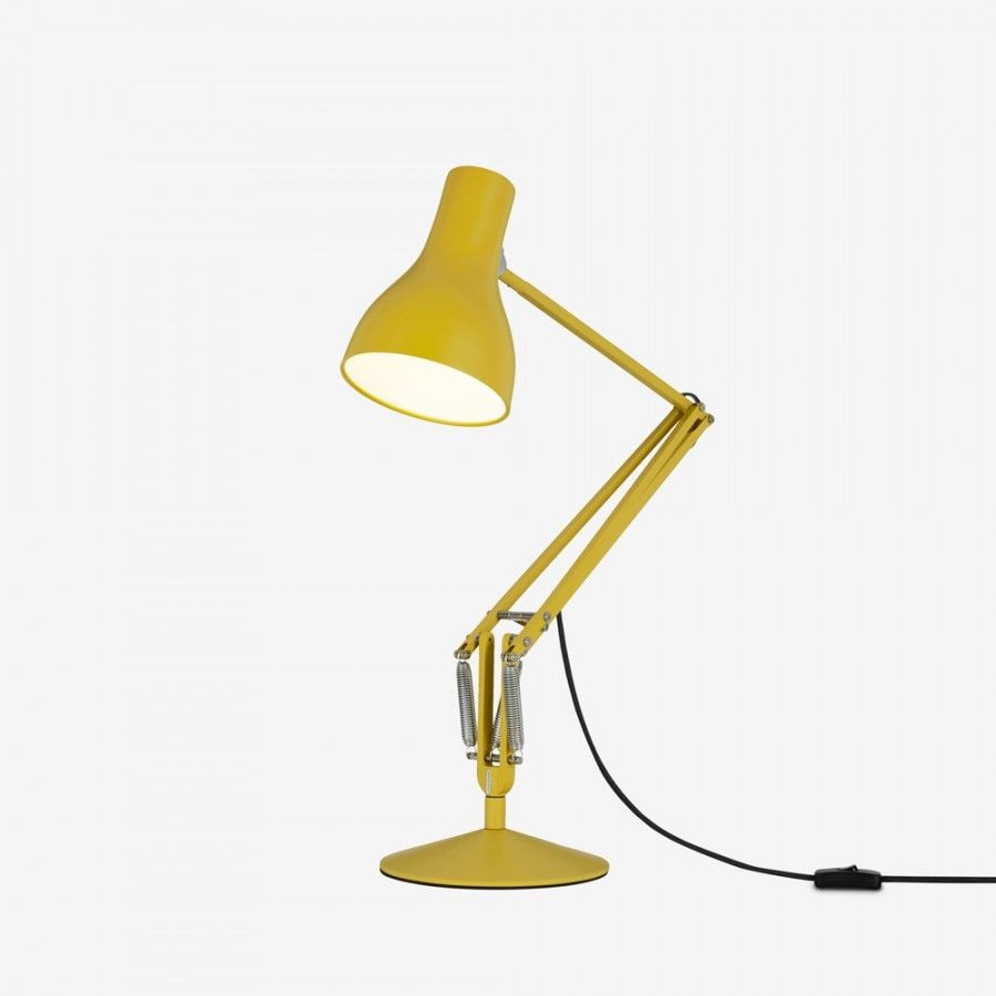 Anglepoise Type 75 Desk Lamp - Margaret Howell - Saxon Blue Edition - Yellow Ochre Edition--17