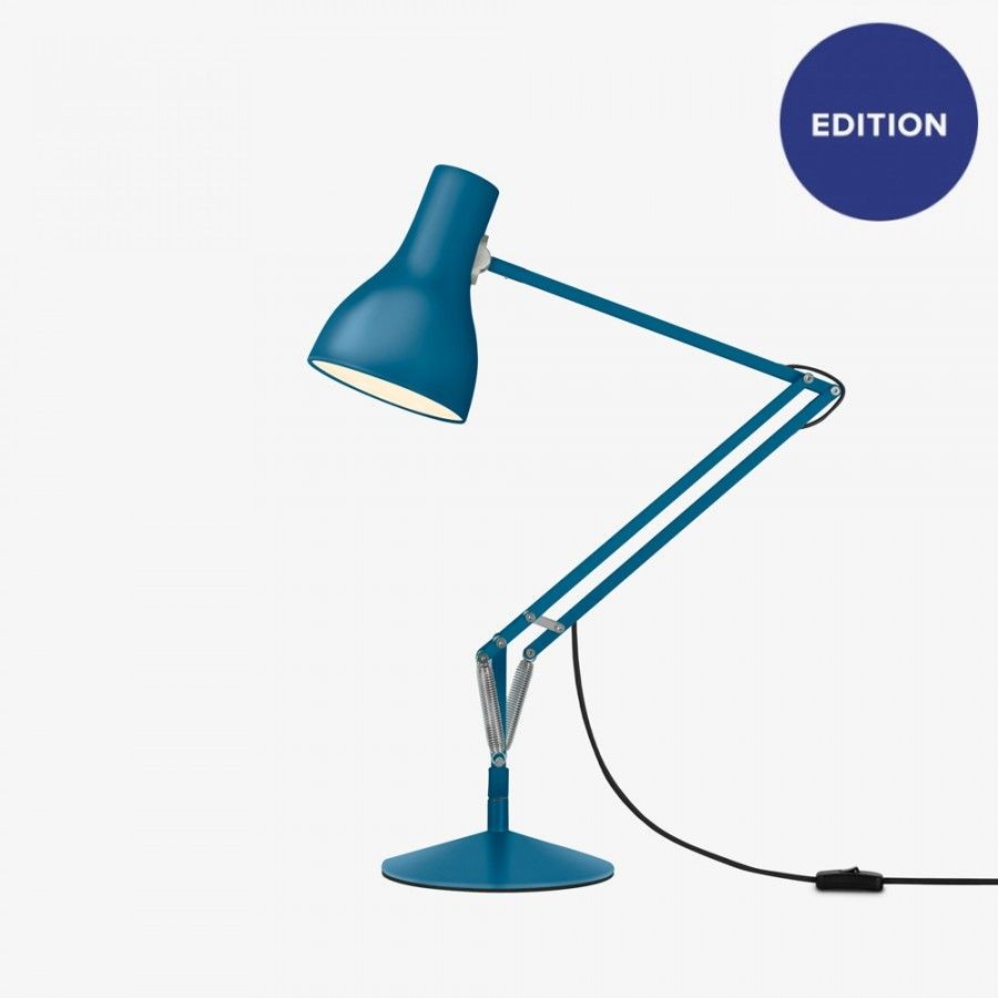 Anglepoise Type 75 Desk Lamp - Margaret Howell - Saxon Blue Edition - Saxon Blue Edition--0