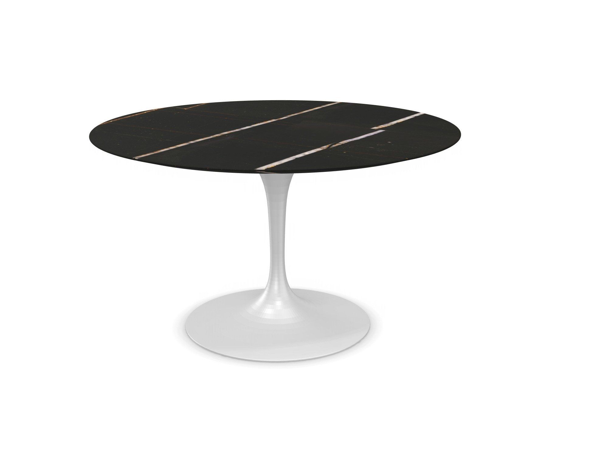 Knoll International Saarinen Dining Table, Ø 120 cm - Marmor Sahara Noir --3