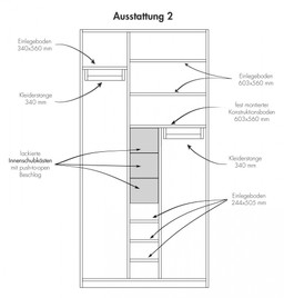 Müller Möbelwerkstätten Plane Kleiderschrank--59