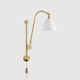 Gubi Bestlite BL5 Wall lamp - brass - mattwhite--14