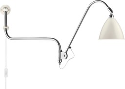 Gubi Bestlite BL10 Wandleuchte - Soft White Semi Matt / Chrome--3