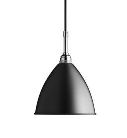 Gubi Bestlite BL9M Pendant - black / chrome--15