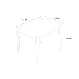 Tiptoe Kids Desk – Recycled Plastic Tutti Frutti--13