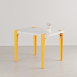 Tiptoe Kids Desk – Recycled Plastic Tutti Frutti - Sun Yellow--3