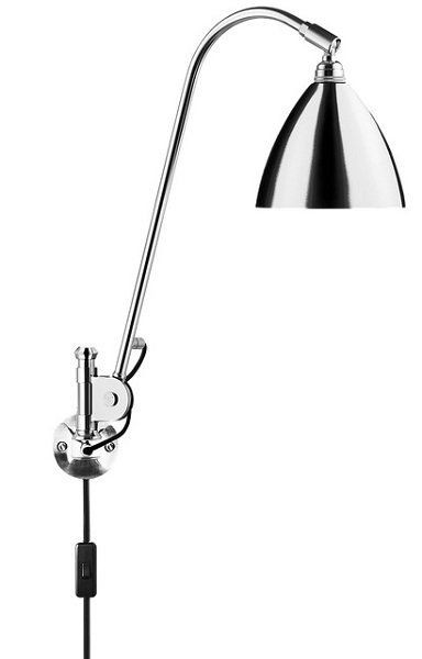 GUBI BL6 WALL LAMP - Chrome - Chrome--5