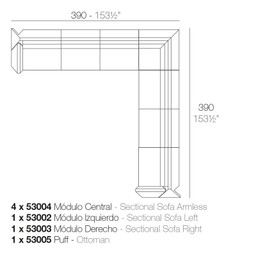 Vondom Rest Sofa Right --3