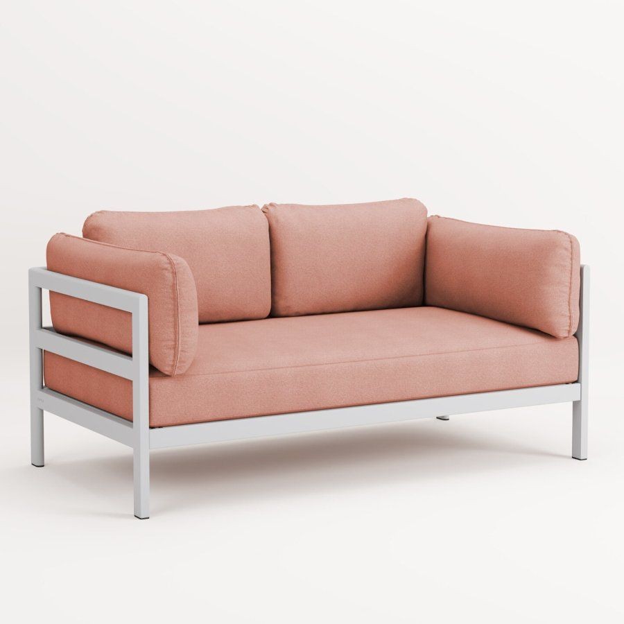 TIPTOE EASY SOFA – 2 SEATS - AUSTRAL GREY - VINTAGE PINK--11