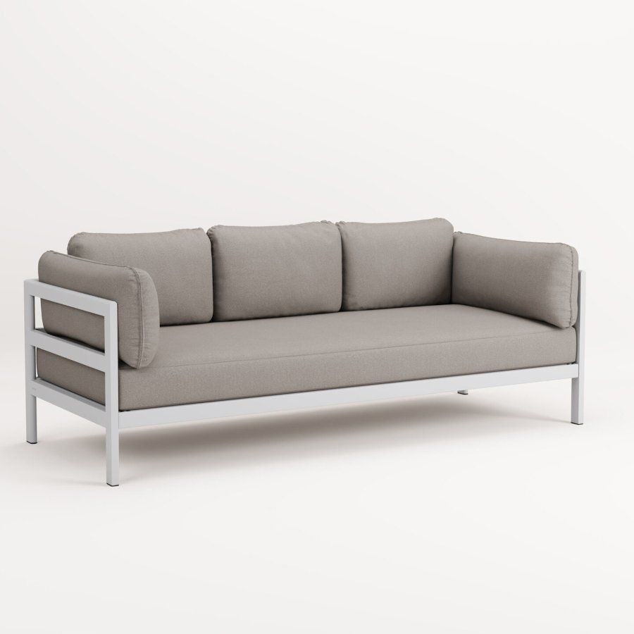 TIPTOE EASY SOFA 3 TO 4 SEATS - AUSTRAL GREY - SAND BEIGE--6