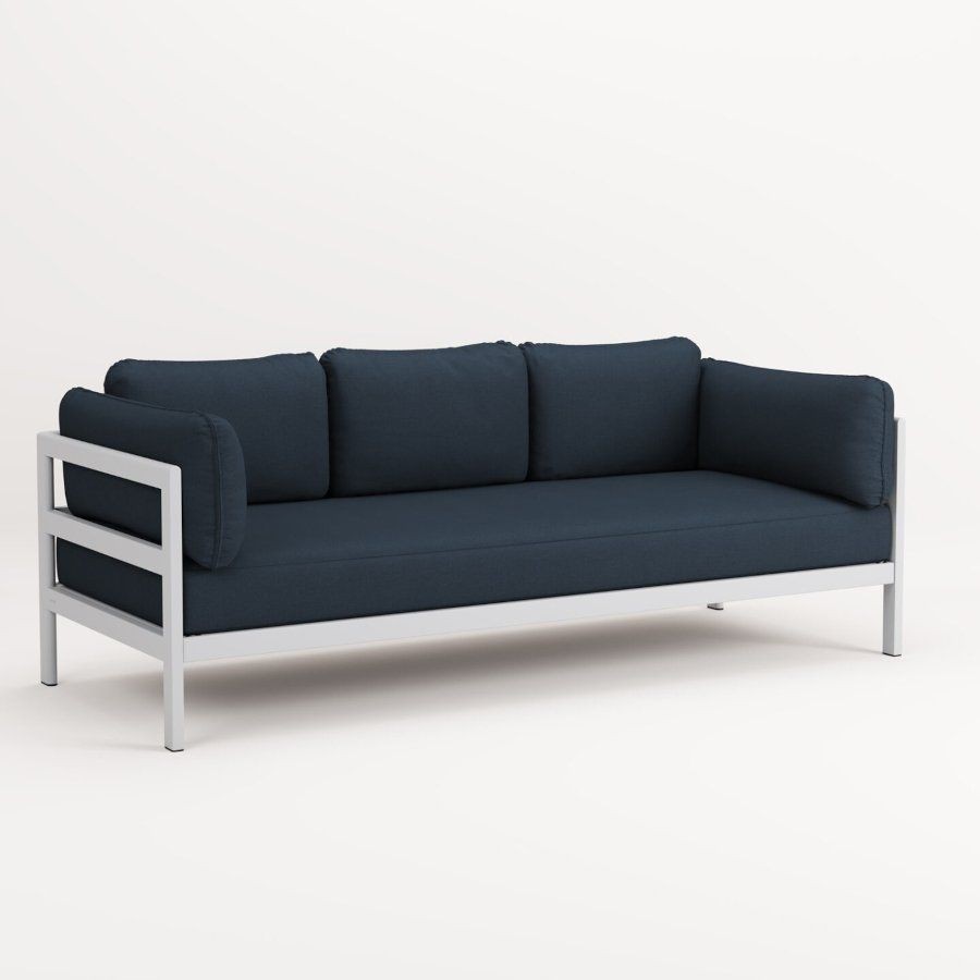 TIPTOE EASY SOFA 3 TO 4 SEATS - AUSTRAL GREY - MIDNIGHT BLUE--8