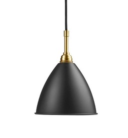 Gubi Bestlite BL9S Pendant - charcoal black / brass--12