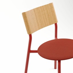 Tiptoe SSD Soft Chair - Recycled Upholstery - Terracotta Red--20