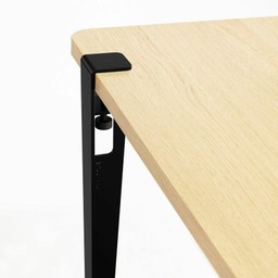 Tiptoe Wall-Mounted Bar Table - Eco-Certified Wood 150 cm - Graphite Black--20