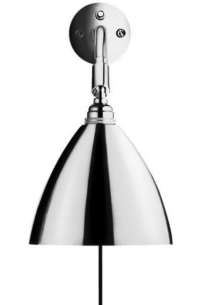 GUBI BL1 TABLE LAMP - CHROME BASE - CHROME SHADE--10