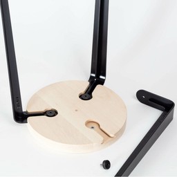 Tiptoe LOU stool – Solid Beech - assembling--24