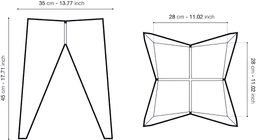 Lyon Beton Singleton Bridge Stool--6