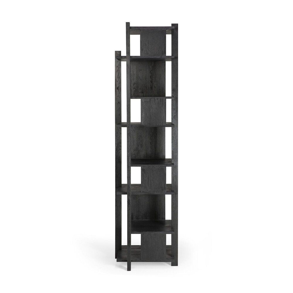 Ethnicraft Teak Abstract Black Column - Varnished - 49 x 54 x 203 cm--5