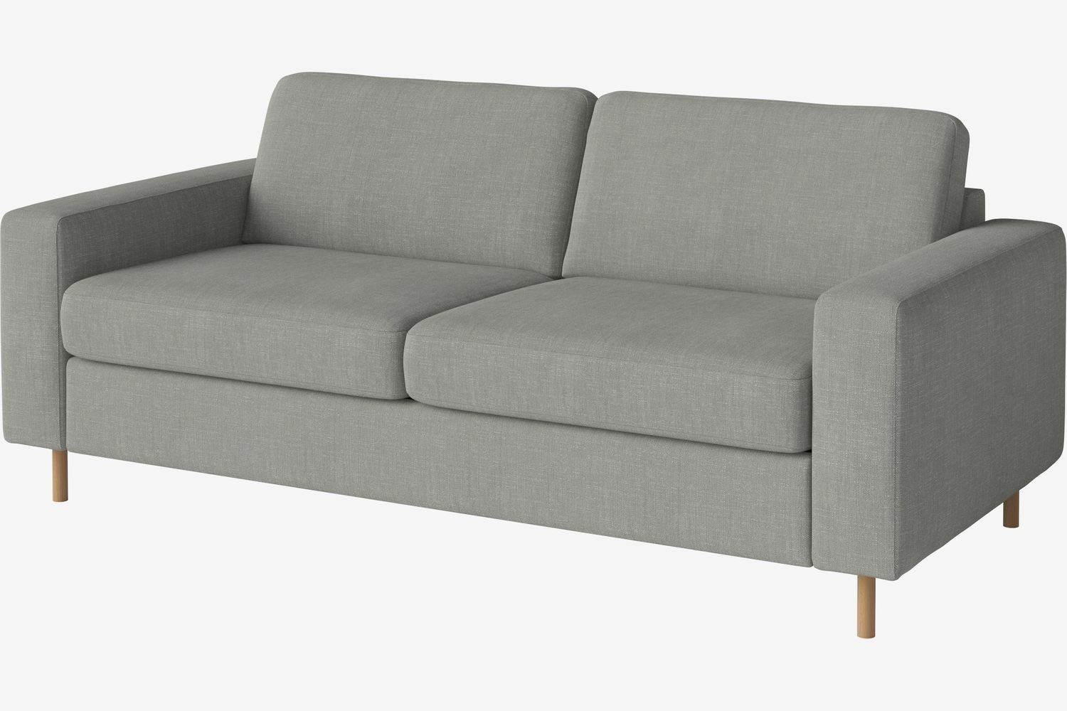 Bolia Scandinavia 2½ Sitzer Schlafcouch - LondonLondon – Flach gewebt, Hellgrau--8