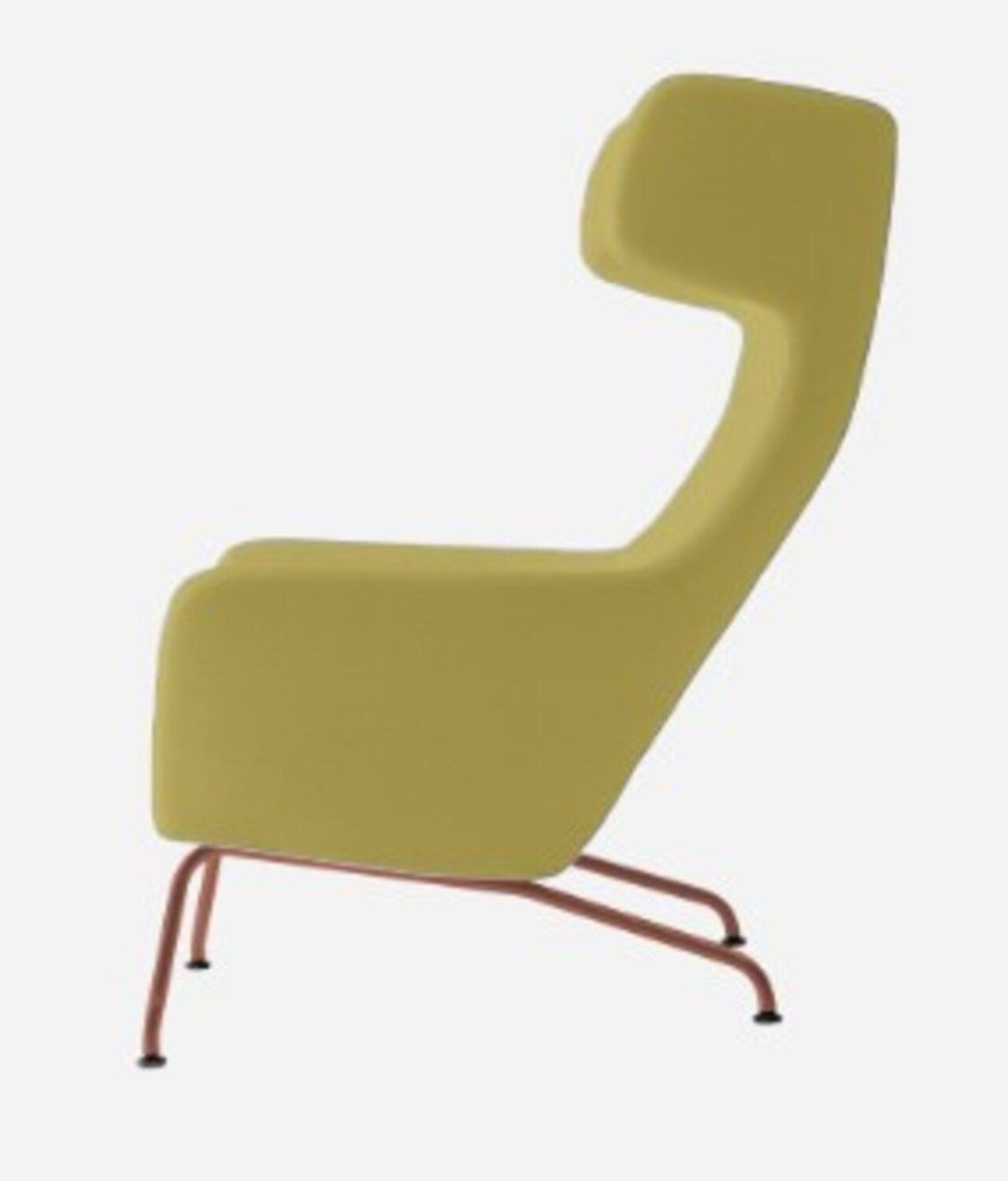 Softline Havana Ohrensessel - Felt Melange - 847 Mustard--30