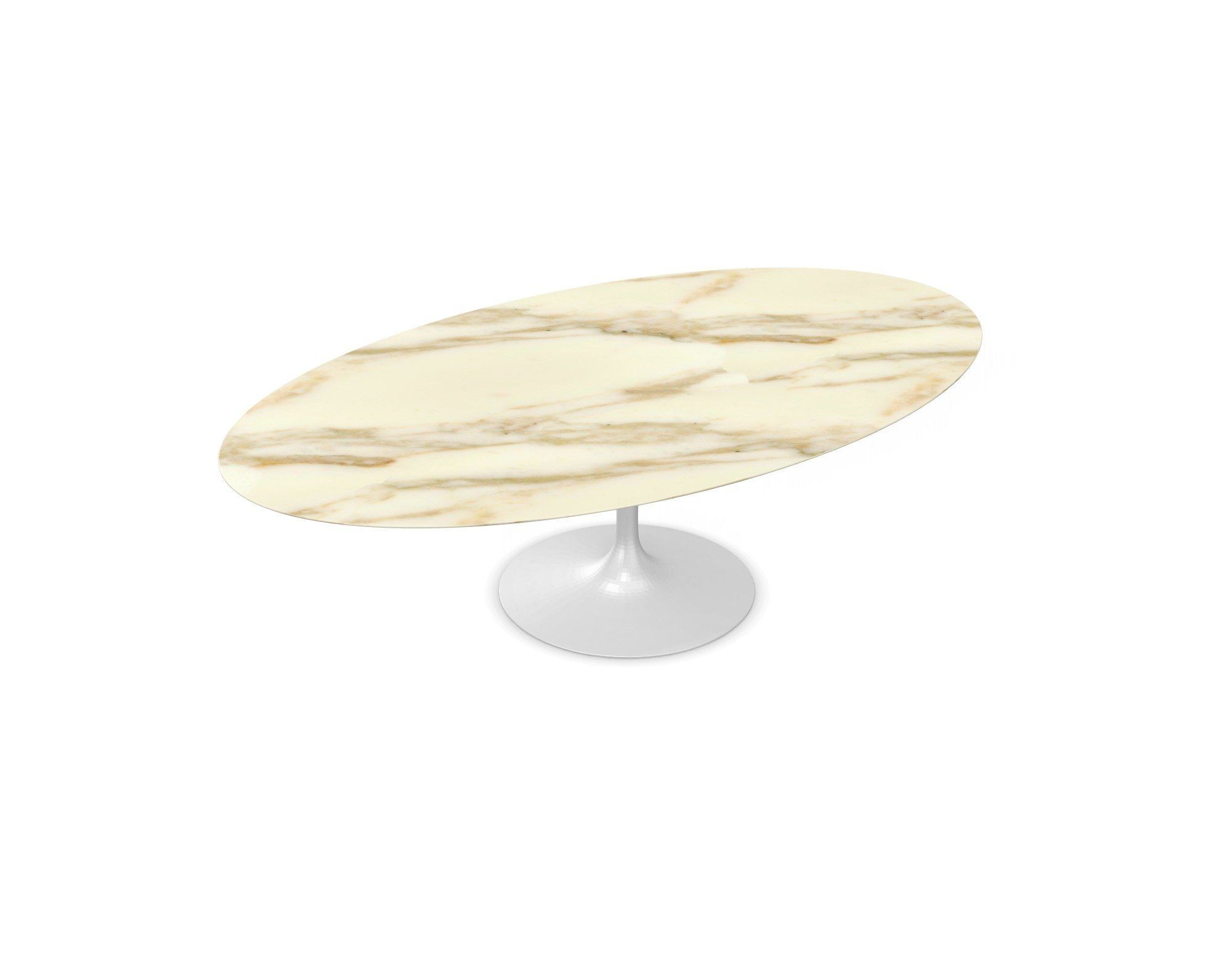 Knoll International Saarinen Tisch Oval - Marmor Calacatta--10