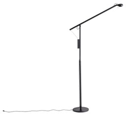 Hay Fifty-Fifty Floor Lamp - Soft Black--1