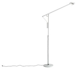 Hay Fifty-Fifty Floor Lamp - Ash Grey--0