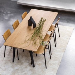 Tiptoe MODERN dining table – eco–certified wood--20