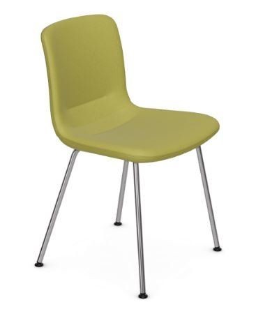 VITRA HAL SOFT TUBE- 39 GELB/PASTELLGRÜN, UNTERGESTELL VERCHROMT--3