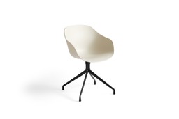 Hay AAC 220 Chair - Black Powder Melange Cream--1