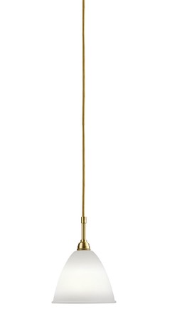 Gubi Bestlite BL9M Pendant - Brass / Bone China--0