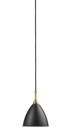 Gubi Bestlite BL9M Pendant - Brass / Soft Black Semi Matt--1