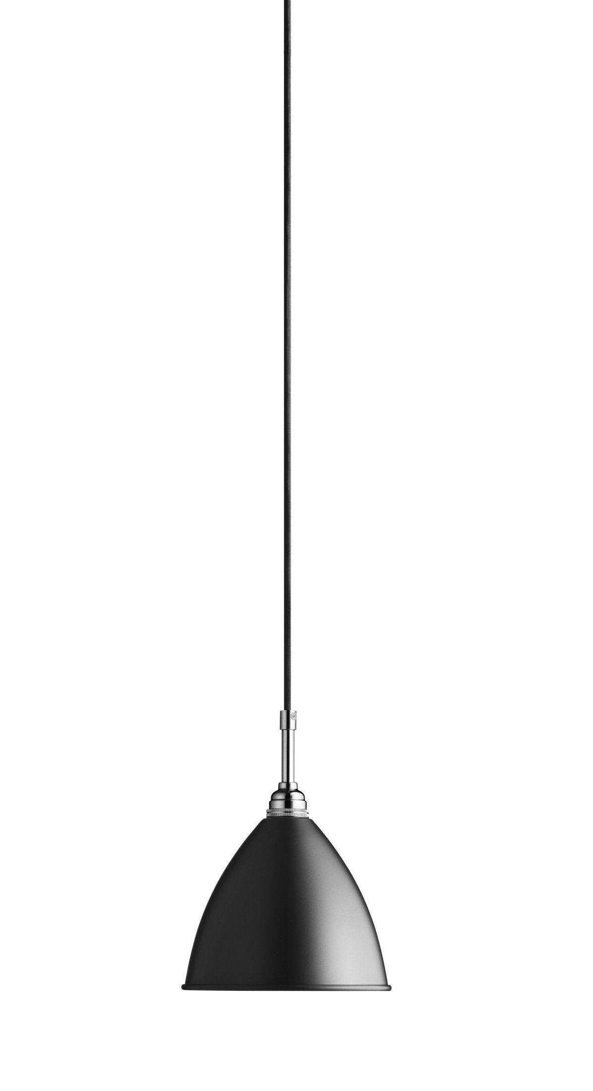 Gubi Bestlite BL9M Pendant -   Chrome / Black Semi Matt--6