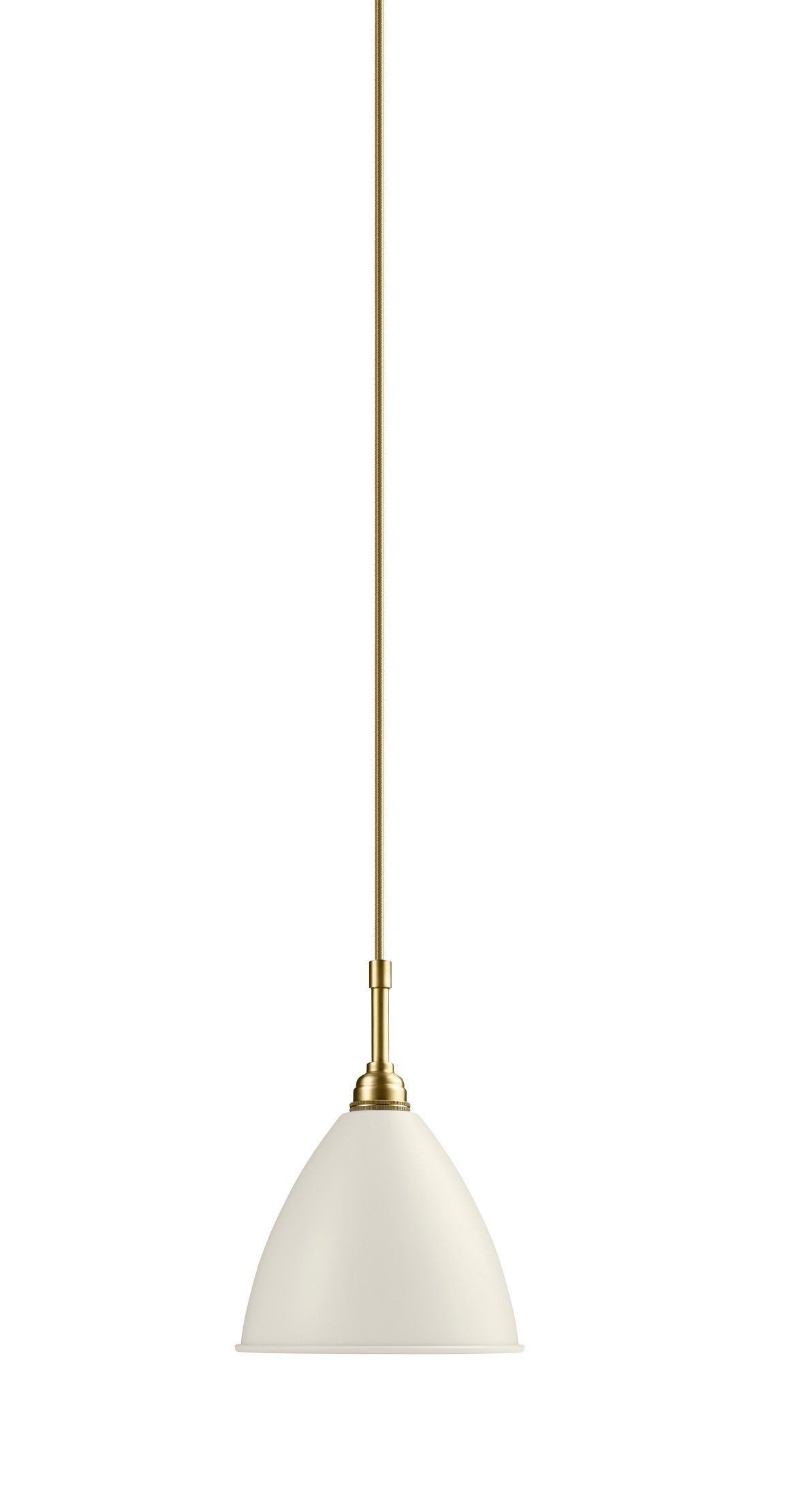 Gubi Bestlite BL9M Pendant - Brass / Soft White Semi Matt--4